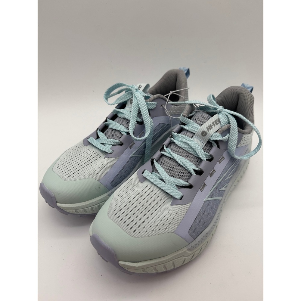 Hi-Tec‎ Women's Running Shoes Size 7.5 Gray Blue Athletic Sneakers Lightweight
